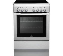 Indesit I6VV2AW 60 cm Electric Ceramic Cooker - White